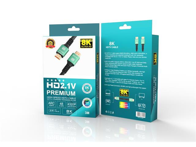 HDMI Լար 8K 3մ