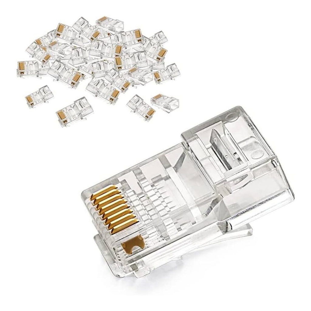 Lan conector Cat 6 100 հատ 27-27