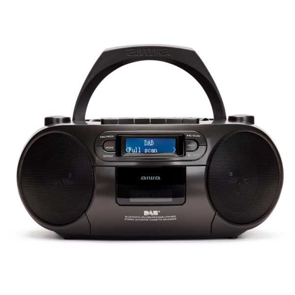  AIWA PORTABLE CD/MP3/USB/TAPE/BT WITH FMPLL RADIO