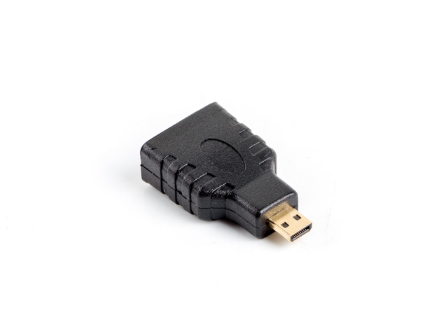 Adapter LANBERG AD-0015-BK HDMI-A(F)->MICRO HDMI-D(M)