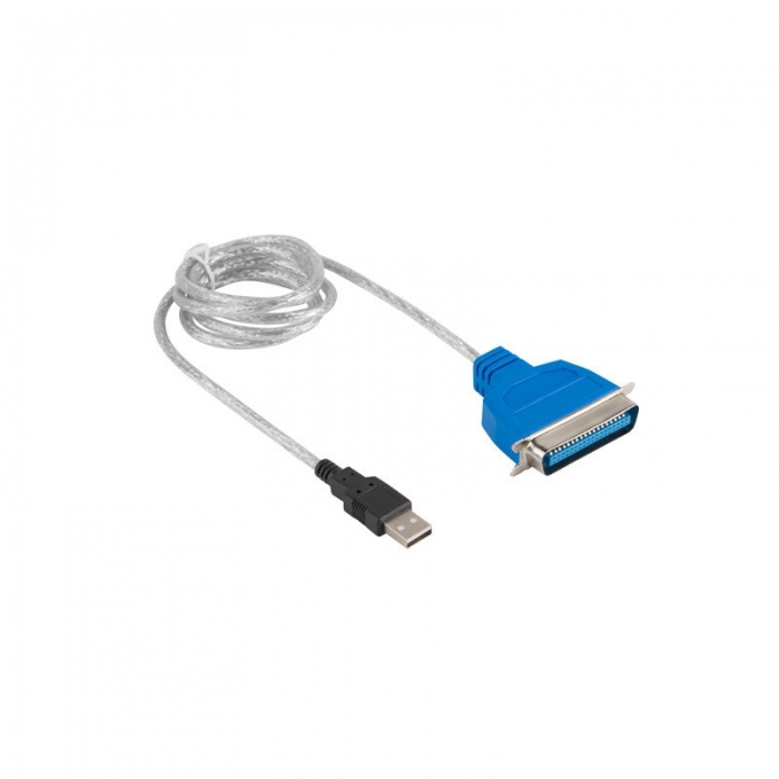 Adapter LANBERG AD-0028-W USB->LPT 1.4M WHITE