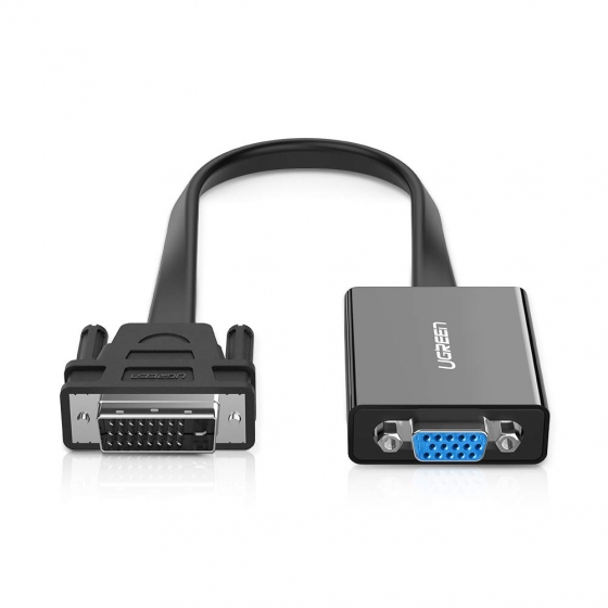  UGREEN DVI-D to VGA Active Converter Flat Cable 40259