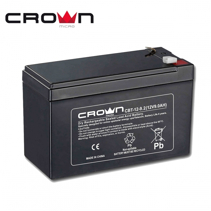 Battery for UPS CrownMicro 12V, 5.0AH