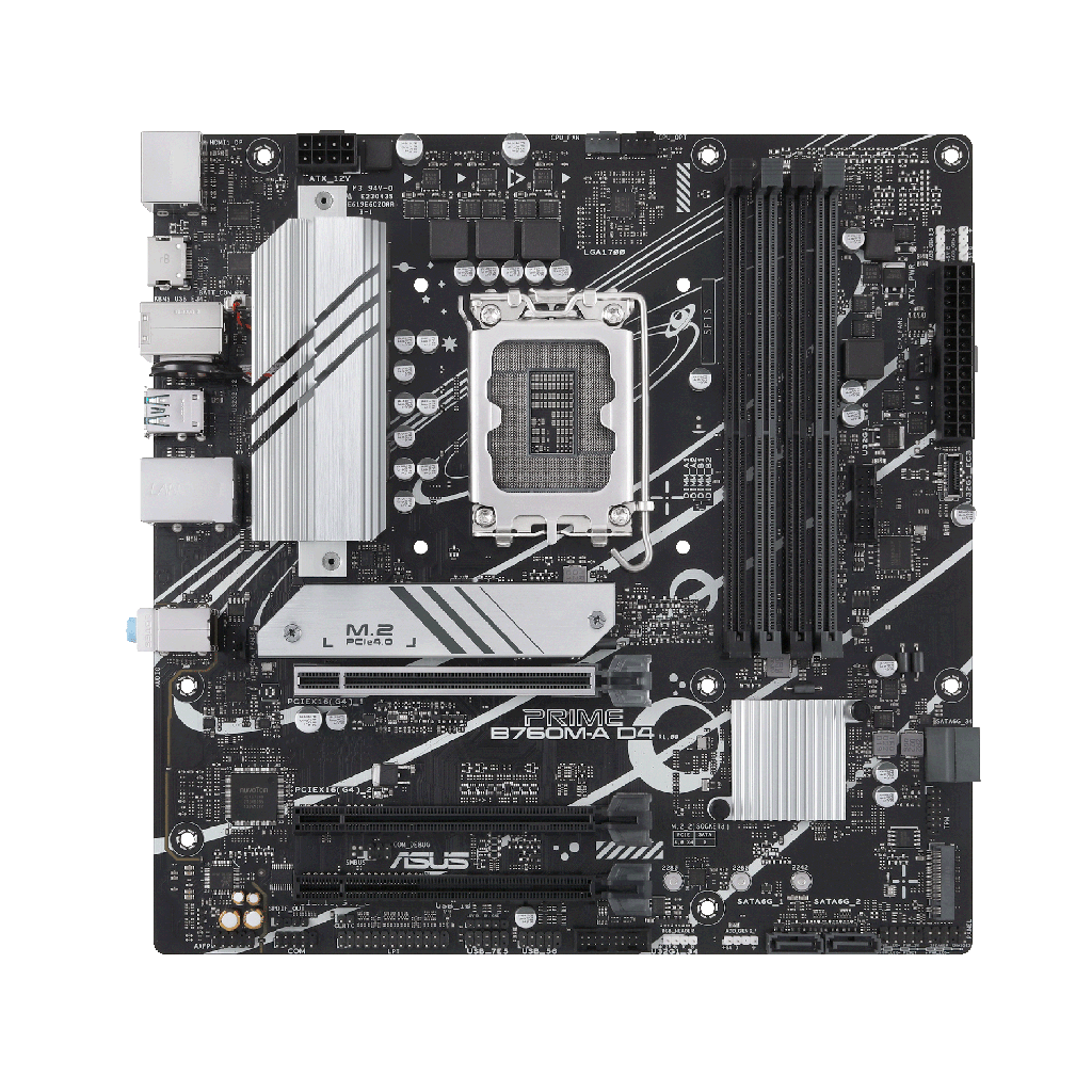 ASUS PRIME B760M-A D4-CSM 