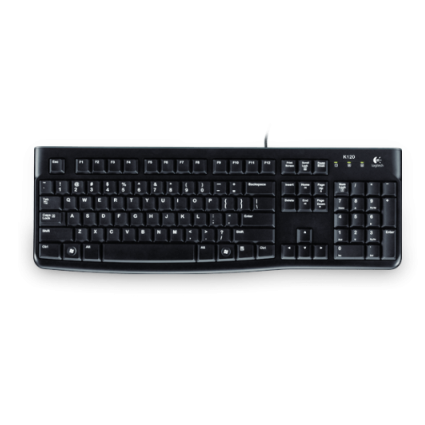 Logitech K120, (USB, Black)