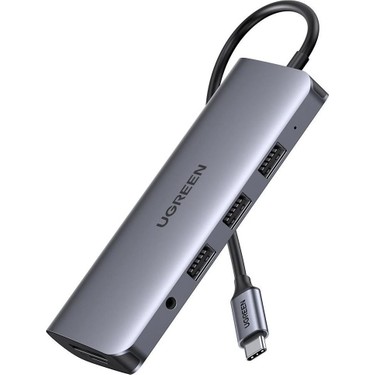USB Type-C to 1xGbLAN; 3-Port USB 3.0 HUB Ugreen 60600