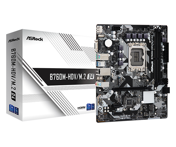 Asrock B760M-HDV/M.2 D5 