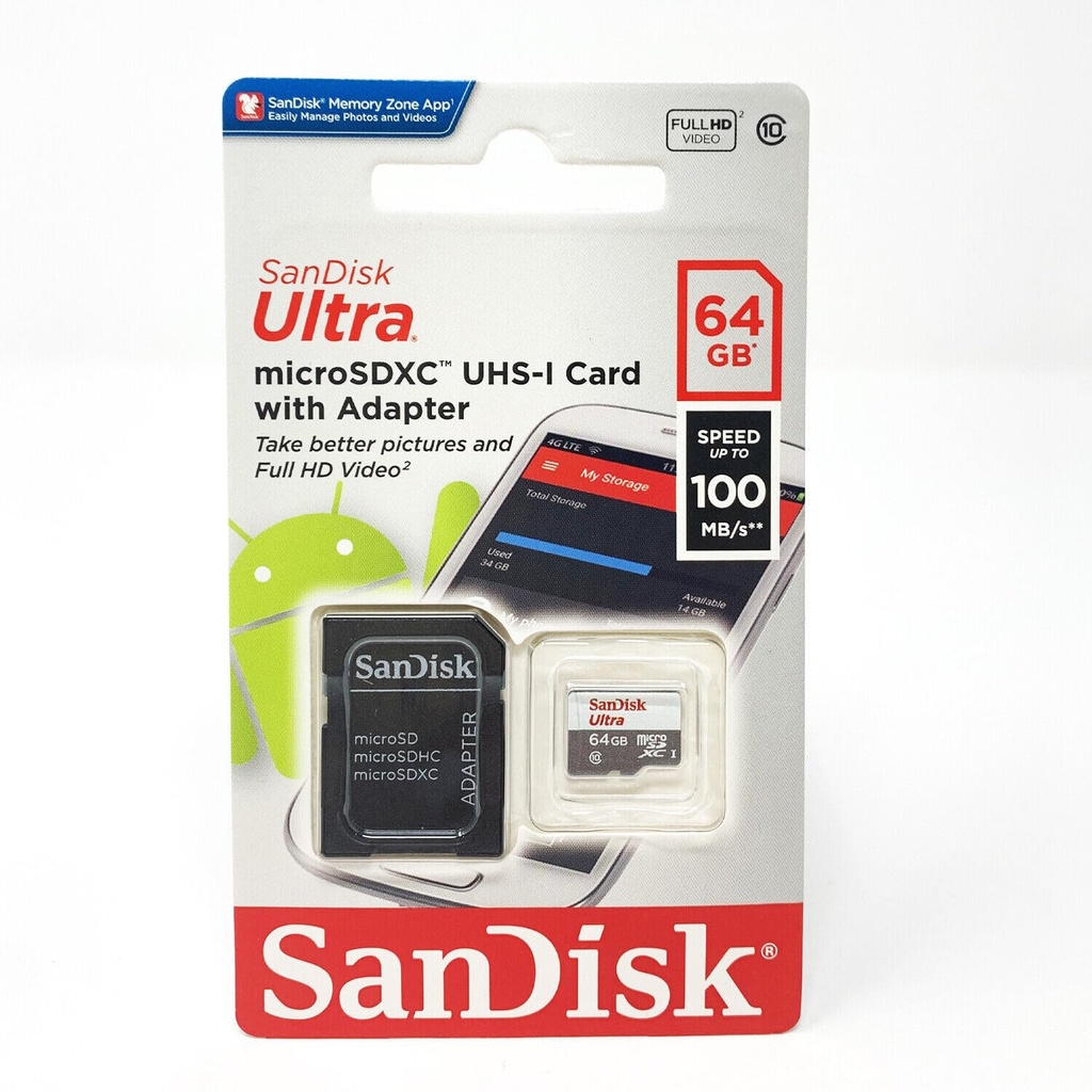 Չիպ Sandisk micro 64GB 