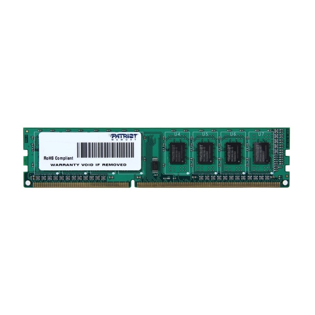 DIMM 4GB DDR3 PATRIOT PSD34G160081 (PC12800, 1600MHz)
