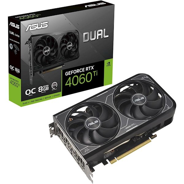 Asus Dual GeForce RTX4060 Ti V2 OC Edition 8GB