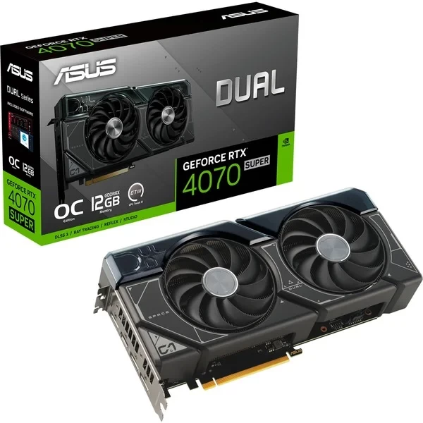 Asus Dual GeForce RTX4070 Super EVO OC Edition 12GB GDDR6X