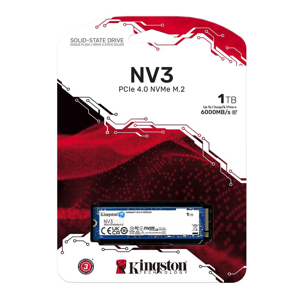 SSD 1TB M2 NVME KINGSTON NV3