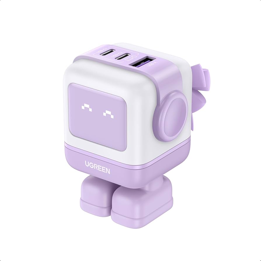 UGREEN Uno RG 65W 3-Port GaN Fast Charger EU 3 5291PINK
