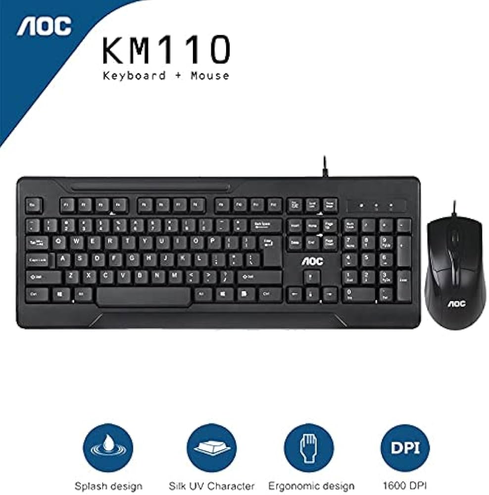 Ստեղնաշար Combo AOC KM110