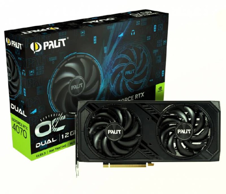 Palit RTX4070 DUAL OC 12GB GDDR6