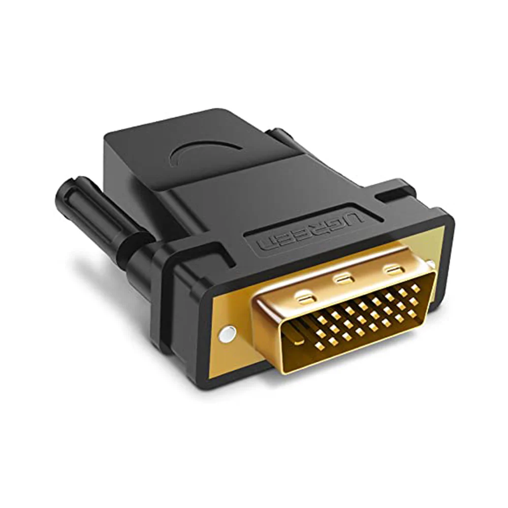 UGREEN DVI 2  4+1 Male to HDMI Female Adapter 20124