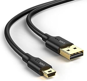 UGREEN USB 2.0 A Male to Mini 5 Pin Male Cable  1m 10355