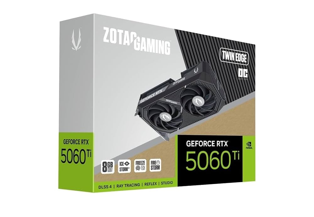 Zotac GeForce RTX5060 8GB Twin Edge (28000MHz, GDDR7, 128bit, HDMI/3xDP)