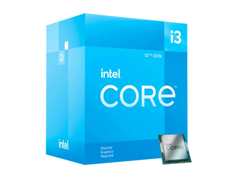Intel Core i3 12100F (3.3GHz, 6Mb, 8GT/s, S1700, TRAY)