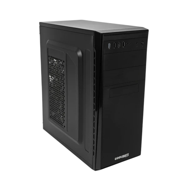 MidiTower CoolMate Office SX-C3132 Black (600W, 1xUSB 3.0, 3xUSB 2.0)