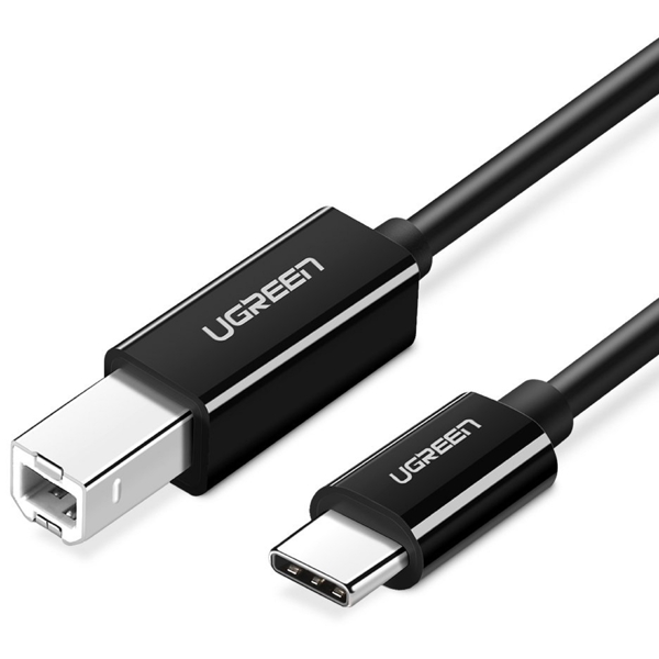 UGREEN USB C to USB-B 2.0 Printer Cable 2m (Black) 50446