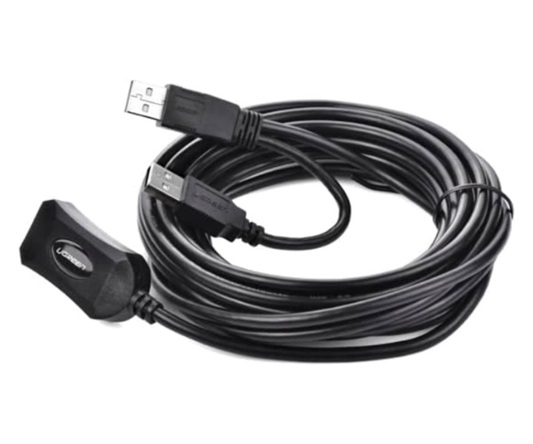 UGREEN USB 2.0 Active Extension Cable 5m (Black) 20213 US137