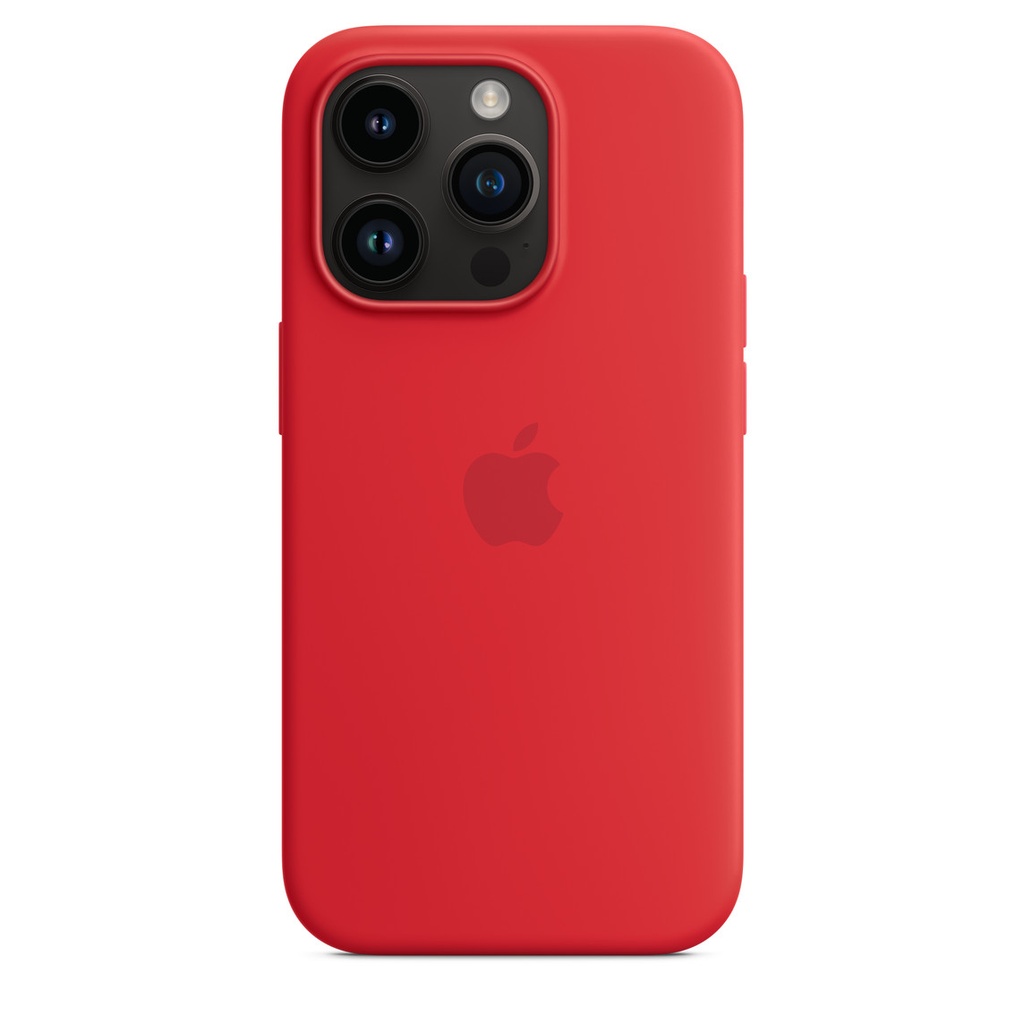 iPhone 14 Pro Silicone Case Red