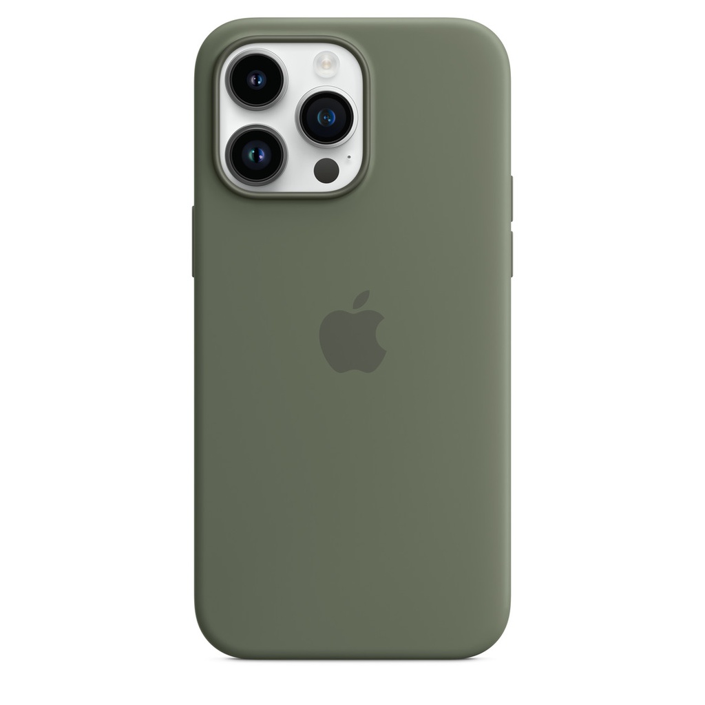 iPhone 14 Pro Max Silicone Case Olive