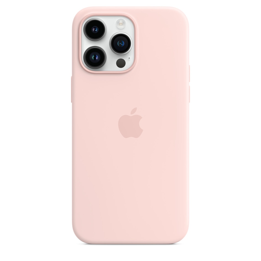 iPhone 14 Pro Max Silicone Case Chalk Pink 