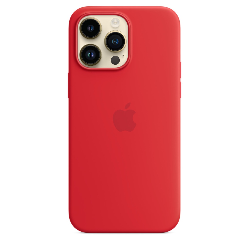 iPhone 14 Pro Max Silicone Case Red