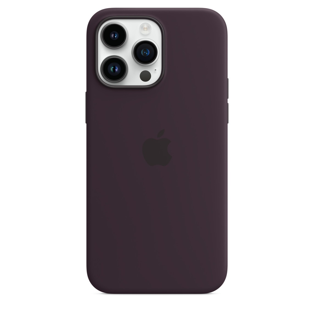 iPhone 14 Pro Max Silicone Case Elderberry