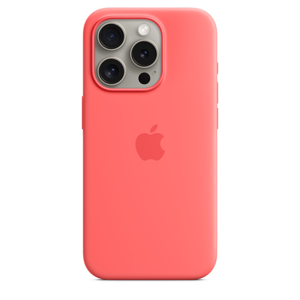 iPhone 15 Pro Silicone Case Guava