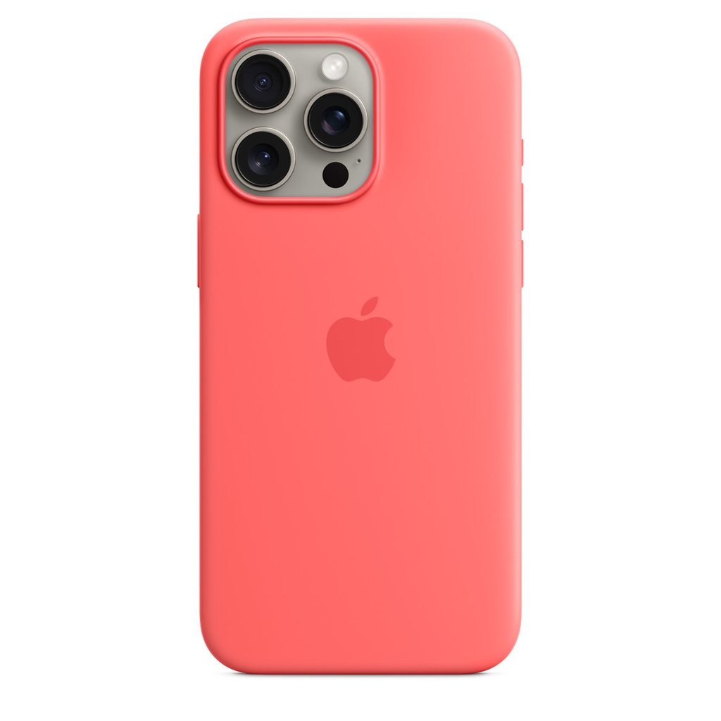 iPhone 15 Pro Max Silicone Case Guava