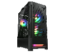 Cougar Airface RGB Black Midi ATX 3ARGB fans