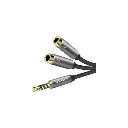 UGREEN 3.5mm male to 2 Female Audio Cable Aluminum Case 30619