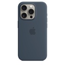 iPhone 15 Pro Silicone Case Storm Blue