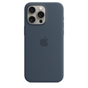 iPhone 15 Pro Max Silicone Case Storm Blue